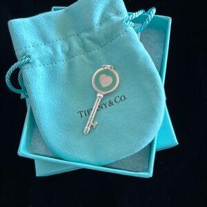 Tiffany & Co. Enamel Key Pendant